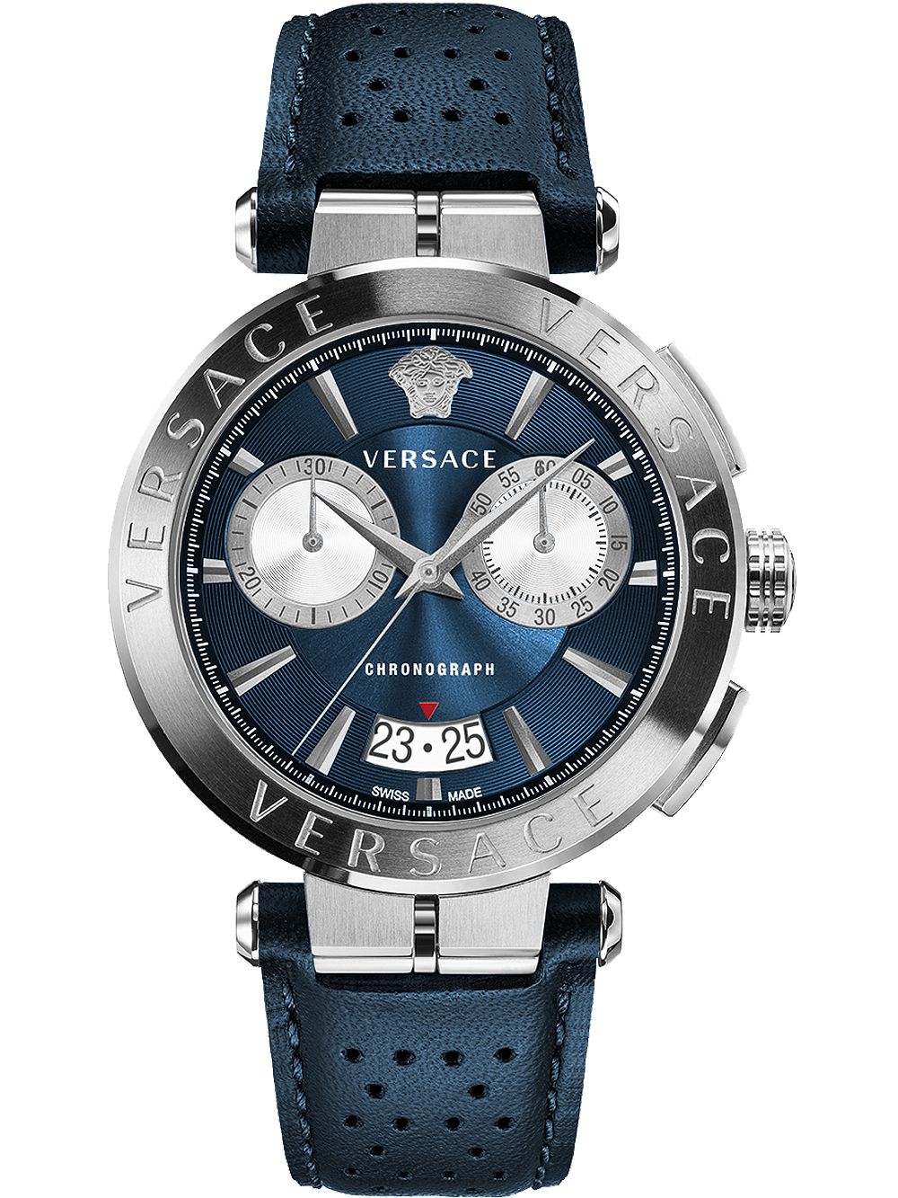 Versace VE1D00819 นาฬิกาผู้ชาย Aion Chronograph Quartz Men's Watch
