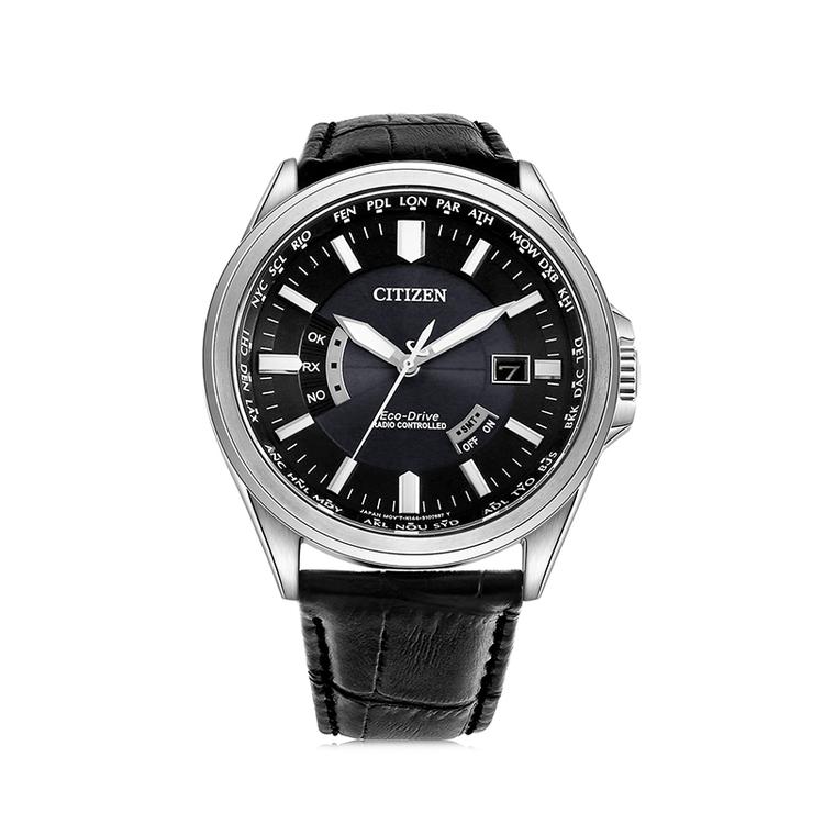 Citizen CB0180-11L นาฬิกาผู้ชาย Radio Controlled Perpetual Eco-drive World Time Men's Watch
