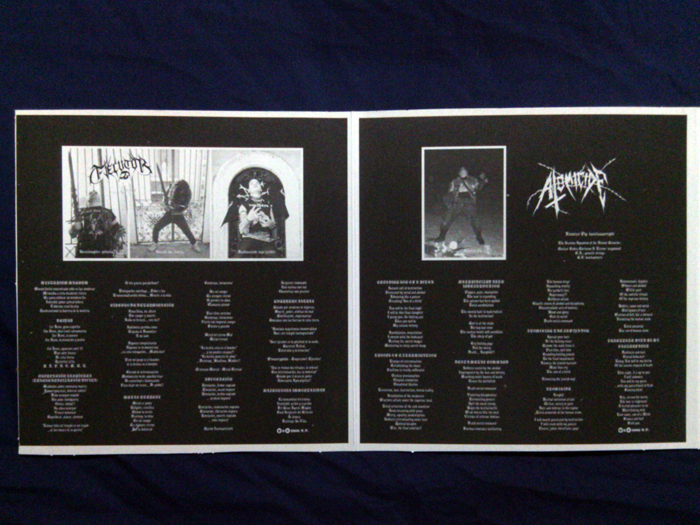 ATOMICIDE/EJECUTOR'Split CD.' Digi-CD