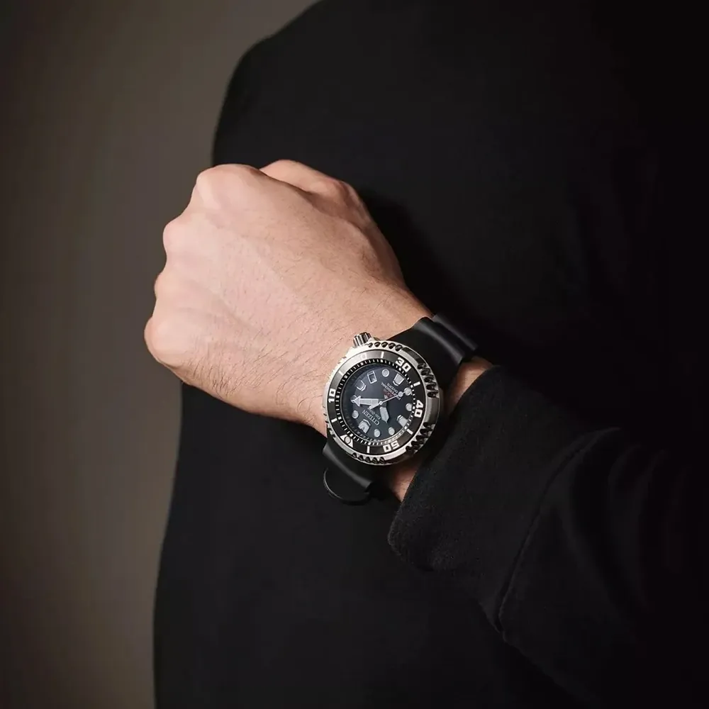 Citizen BN1024-01E นาฬิกาผู้ชาย Eco-Drive Promaster Marine Diver 300m Men's Watch