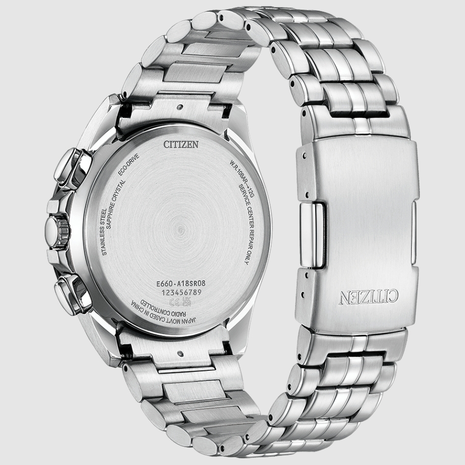 Citizen CB5874-81L นาฬิกาผู้ชาย Radio-Controlled Unite with Blue Limited 5500pcs Men's Watch