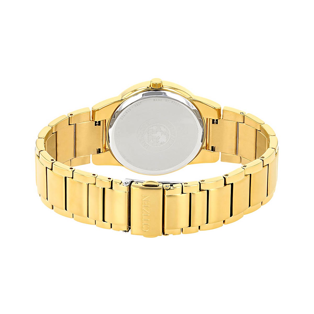 Citizen AU1062-56E นาฬิกาผู้ชาย Eco-Drive Axiom Golden Men's Watch