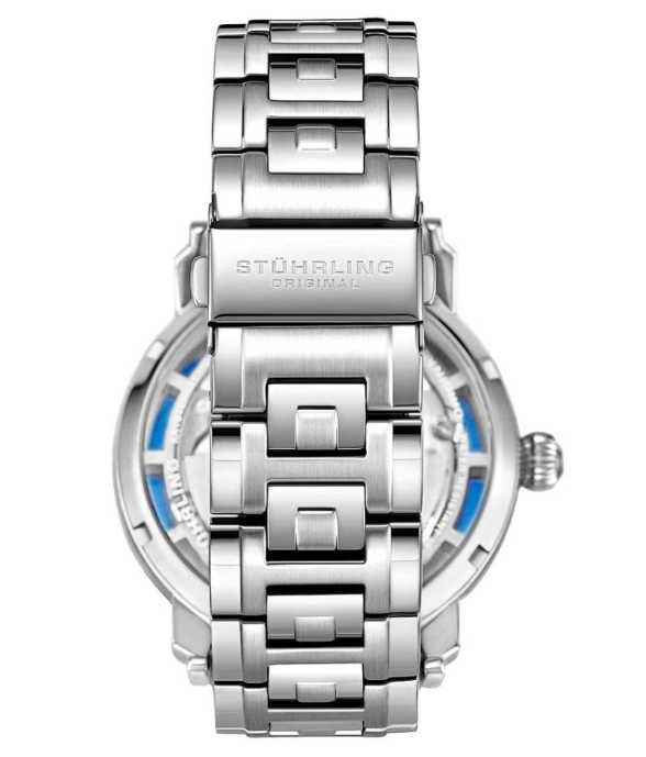 Stuhrling Original 371B.02 นาฬิกาผู้ชาย Luciano Automatic Skeleton Men's Watch