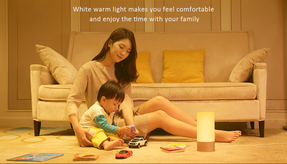 Xiaomi MiJia Bedside Lamp - โคมไฟหัวเตียงอัจฉริยะ MiJia (BLE Gateway) (CN)