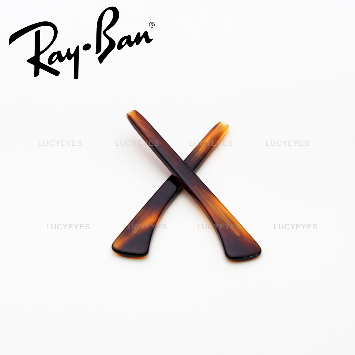 ยางหุ้มขาแว่นกันแดด RAYBAN RB3607 แท้ 100% (สีกระ)