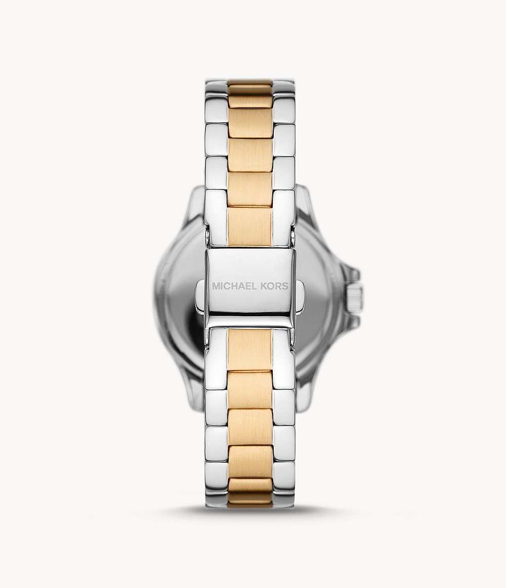 Michael Kors MK6955 นาฬิกาผู้หญิง Kenly Two-Tone Quartz Women's Watch