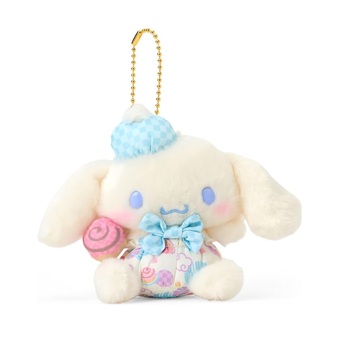 [PRE-ORDER] พวงกุญแจ ชินนามอนโรล Cinnamoroll Mascot Keychain Nagami Pastel [サンリオ] マスコットホルダー（和みパステル） シナモロール 030911