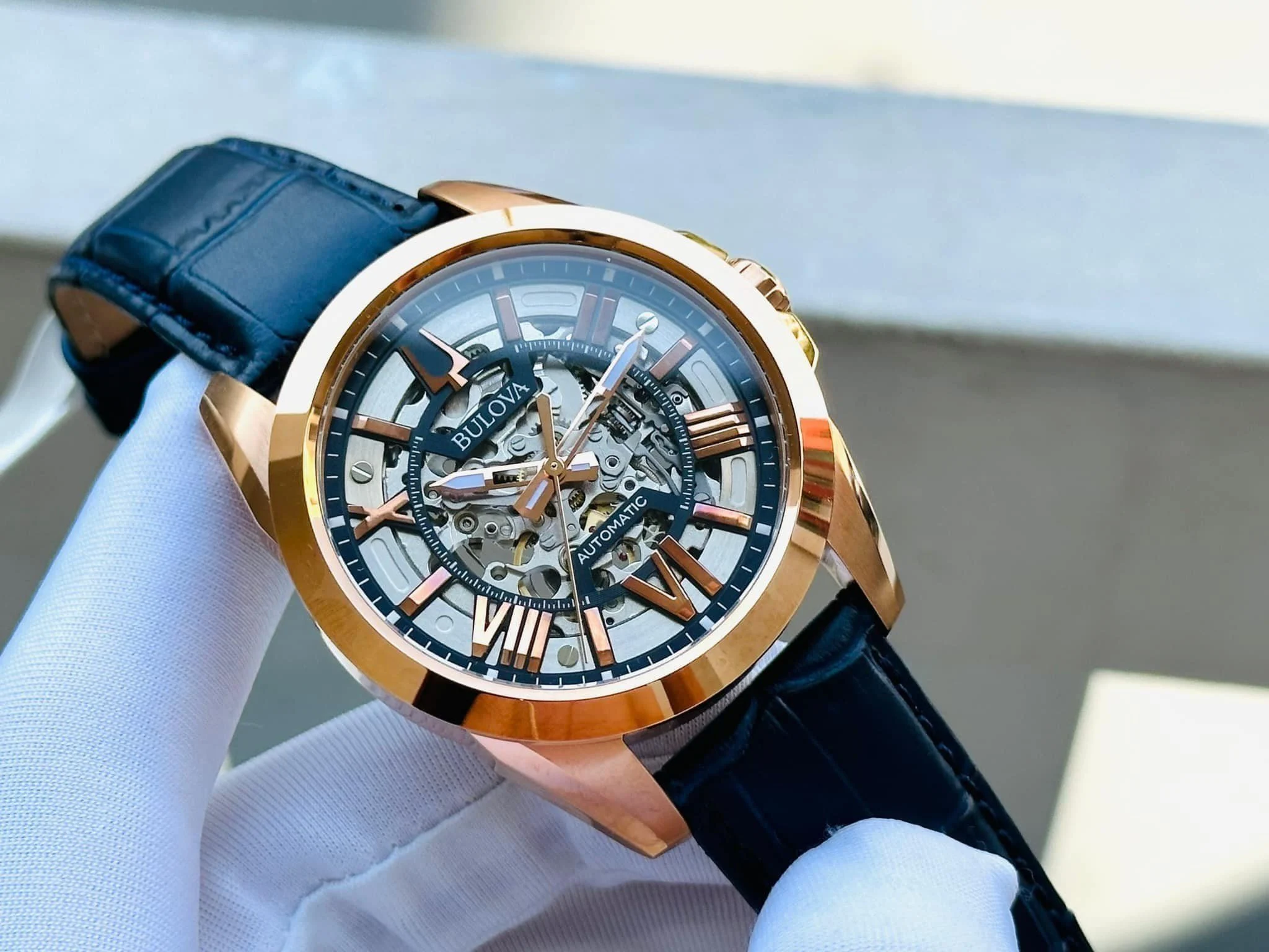 Bulova 97A161 นาฬิาผู้ชาย Classic Sutton Automatic Men's Watch