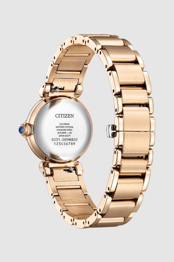 Citizen EM1123-89D นาฬิกาผู้หญิง Citizen L Mae Diamond: 40 Pcs Women's Watch