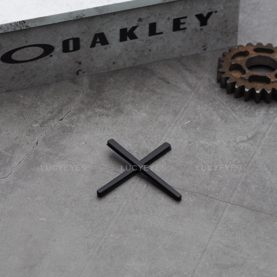 ยางขาแว่น OAKLEY OX5038, METAL PLATE Titanium สีดำ