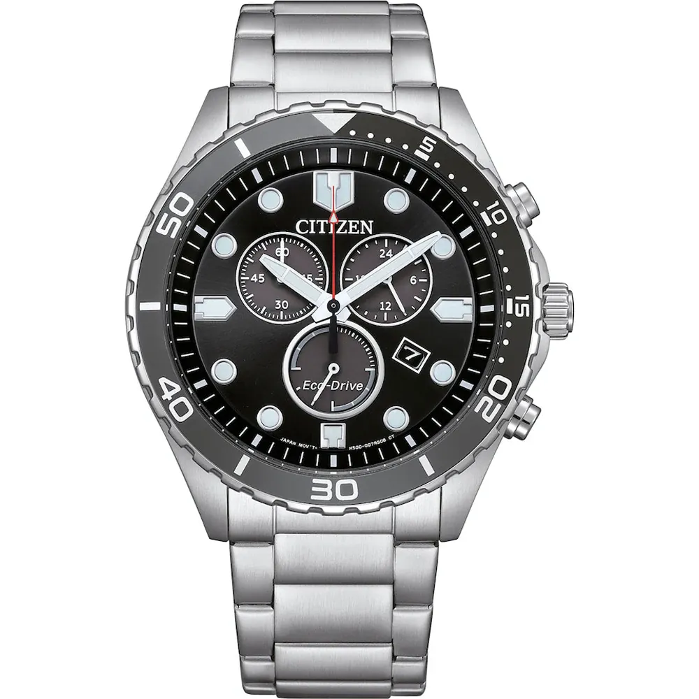 Citizen AT2568-82E นาฬิกาผู้ชาย Eco-Drive Chrono Men's Watch