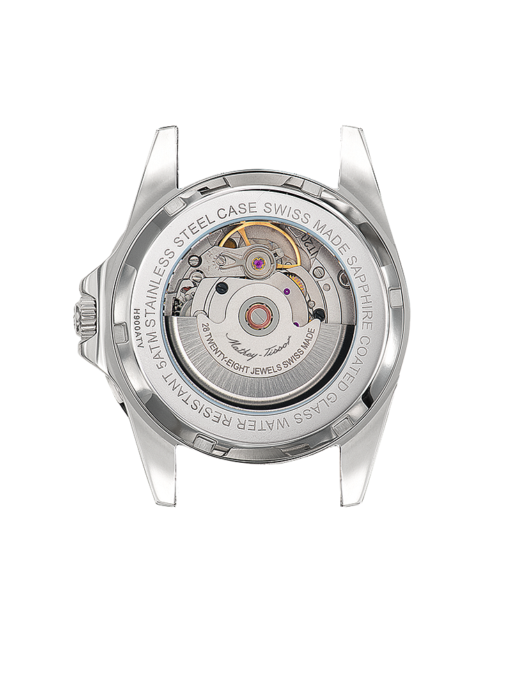 Mathey-Tissot H900ATLR นาฬิกาผู้ชาย Vintage Automatic Men's Watch