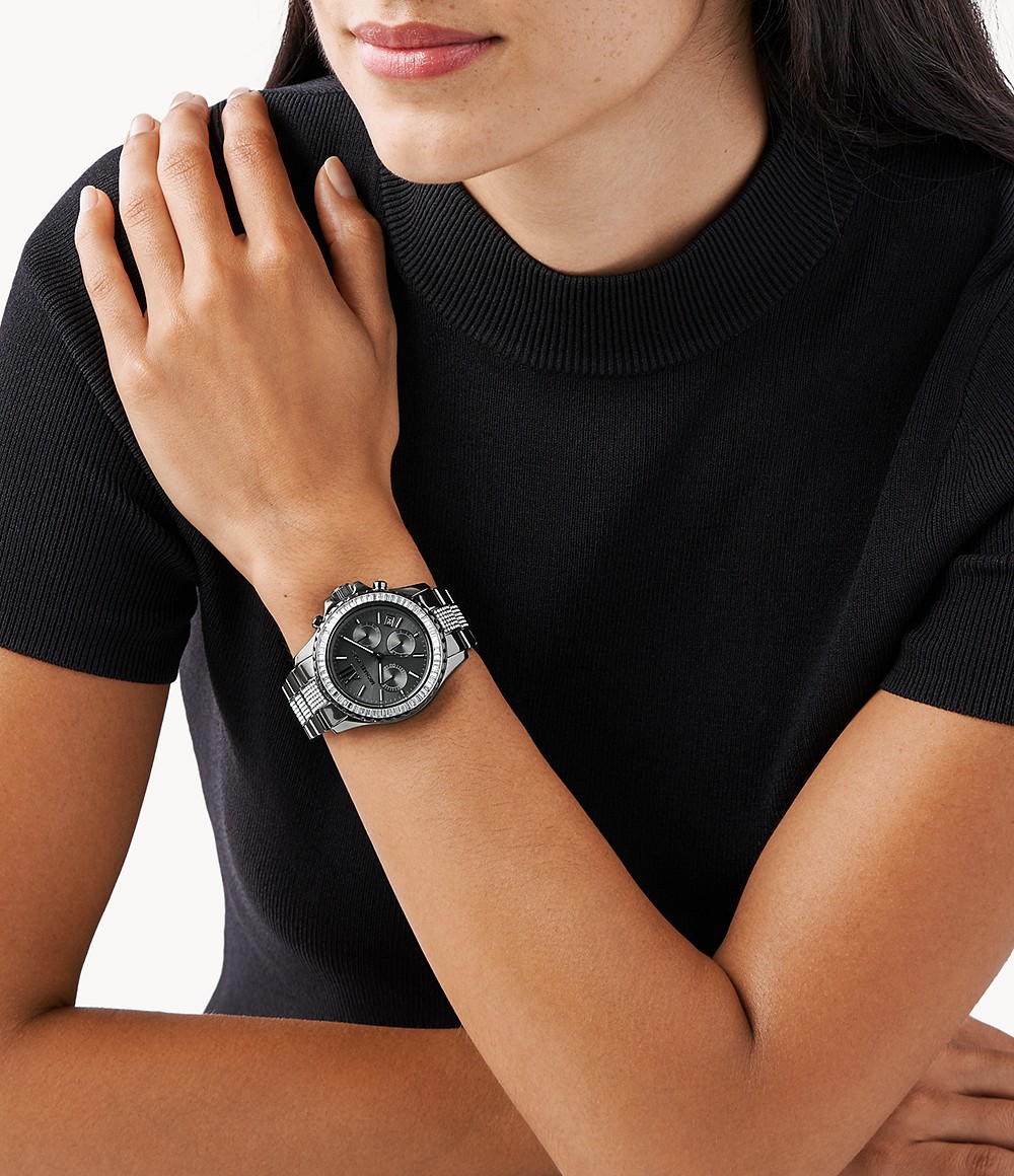 Michael Kors MK6974 นาฬิกาผู้หญิง Everest Chronograph Quartz Women's Watch