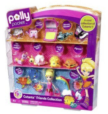 ชุดสะสมตุ๊กตา 12 ชิ้นของ polly pocket