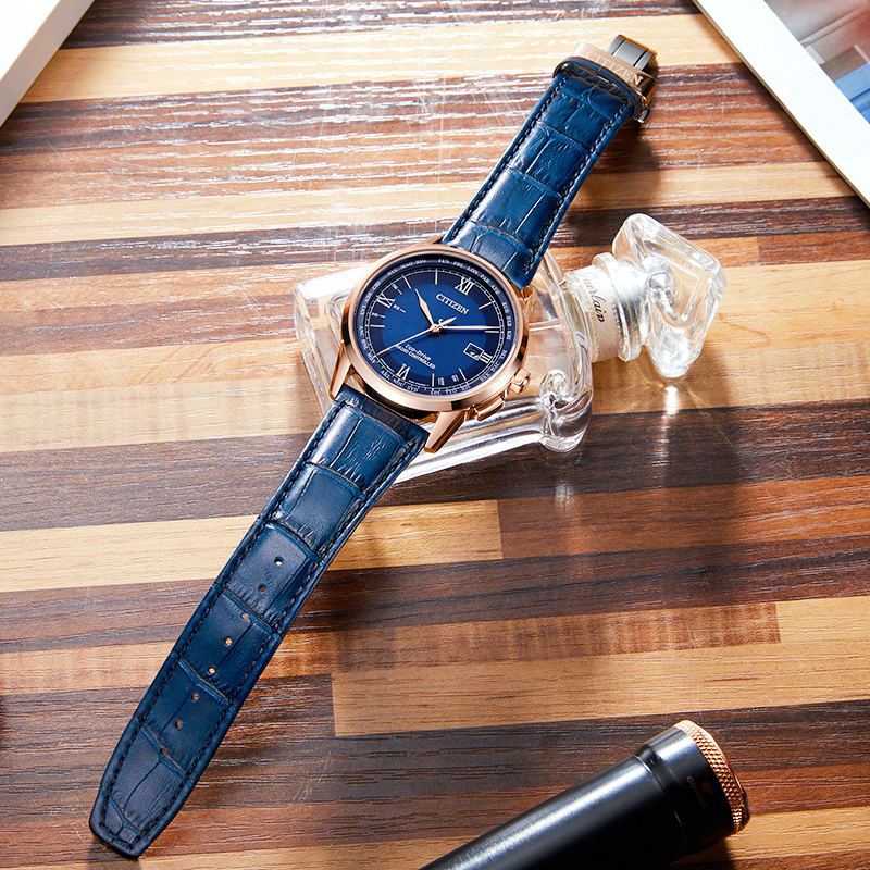 Citizen CB0152-24L นาฬิกาผู้ชาย Eco-Drive Radio Controlled Perpetual Men's Watch