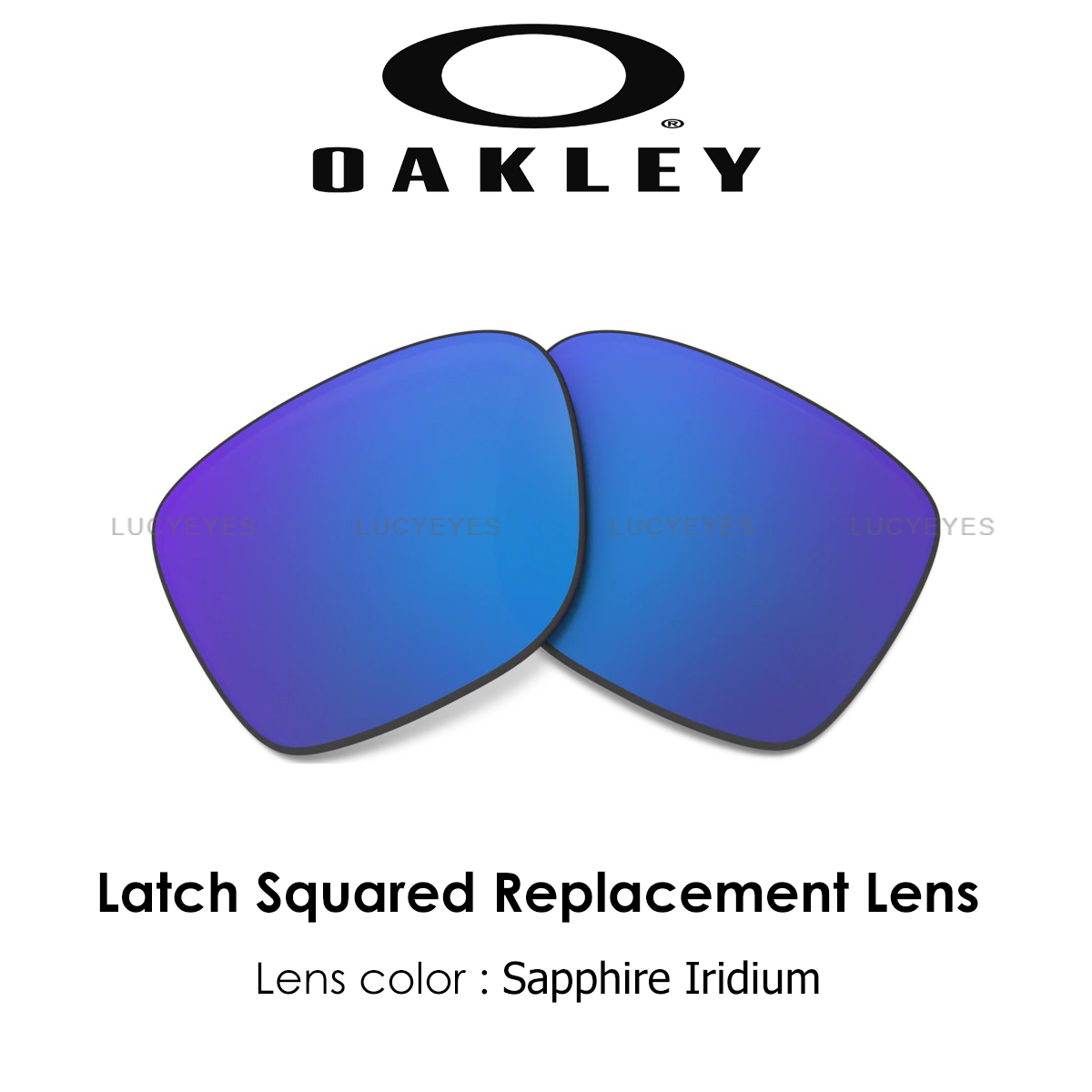 อะไหล่เลนส์ Oakley Latch Squared OO9358- สี Sapphire Iridium