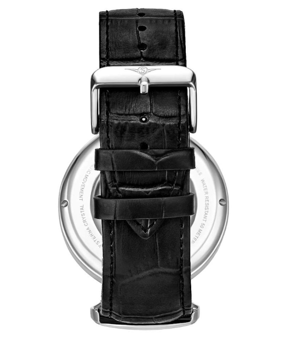 Stuhrling Original 3920.1 นาฬิกาผู้ชาย Emperor’s Grand DT Automatic Skeleton Men's Watch