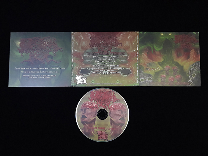 INTESTINAL HEX 'The Exalted Chambers of Abhorrence' Digi-CD