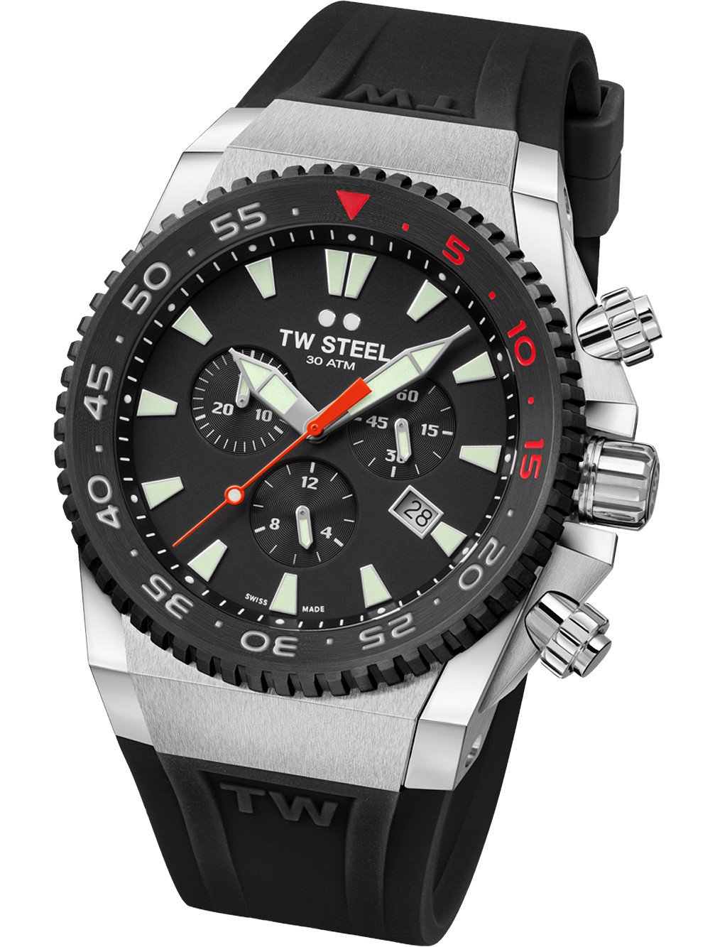 TW Steel ACE401 นาฬิกาผู้ชาย Ace Diver Chronograph Quartz Limited Edition 1000 Pcs. Men's Watch