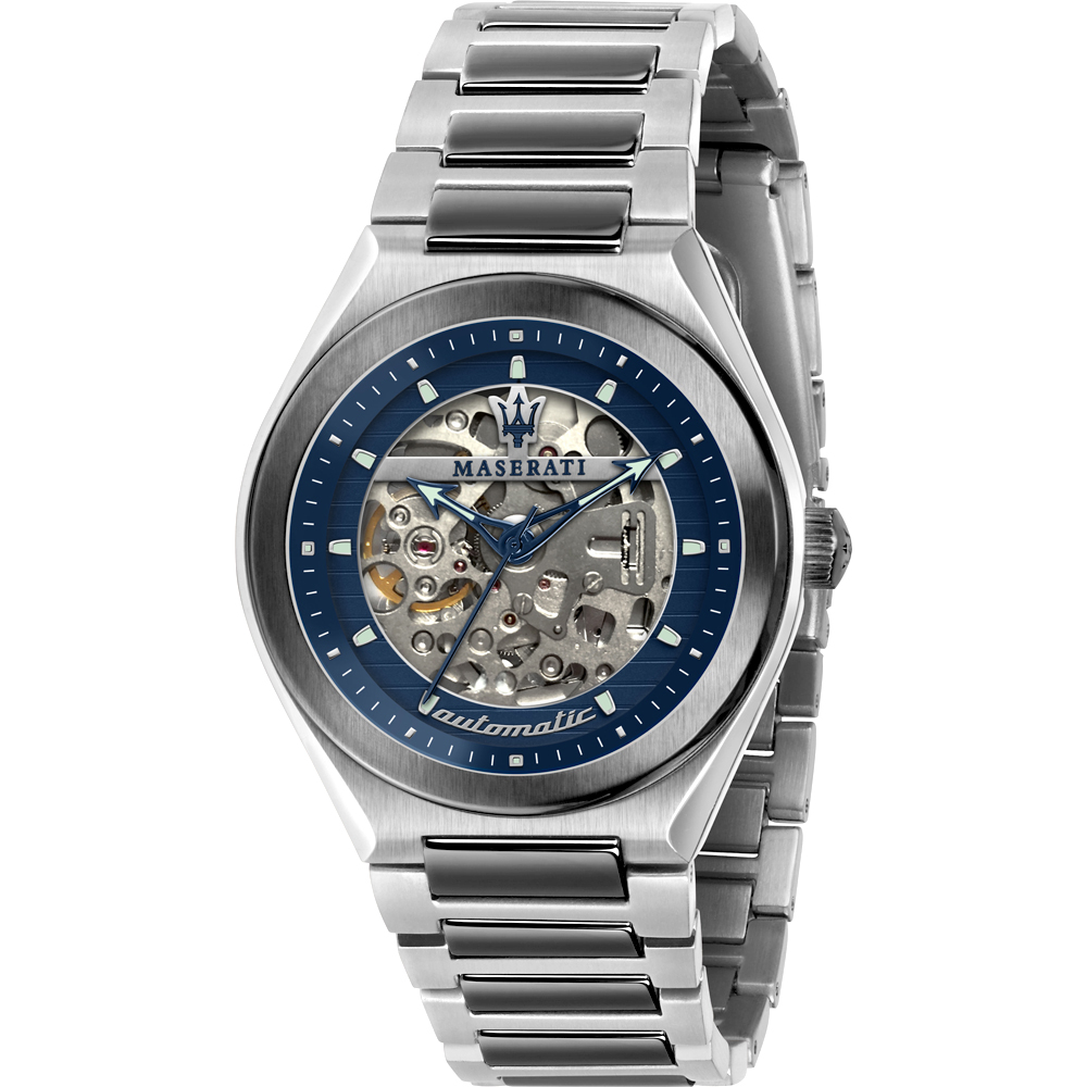 Maserati R8823139003 นาฬิกาผู้ชาย Triconic Automatic Men's Watch