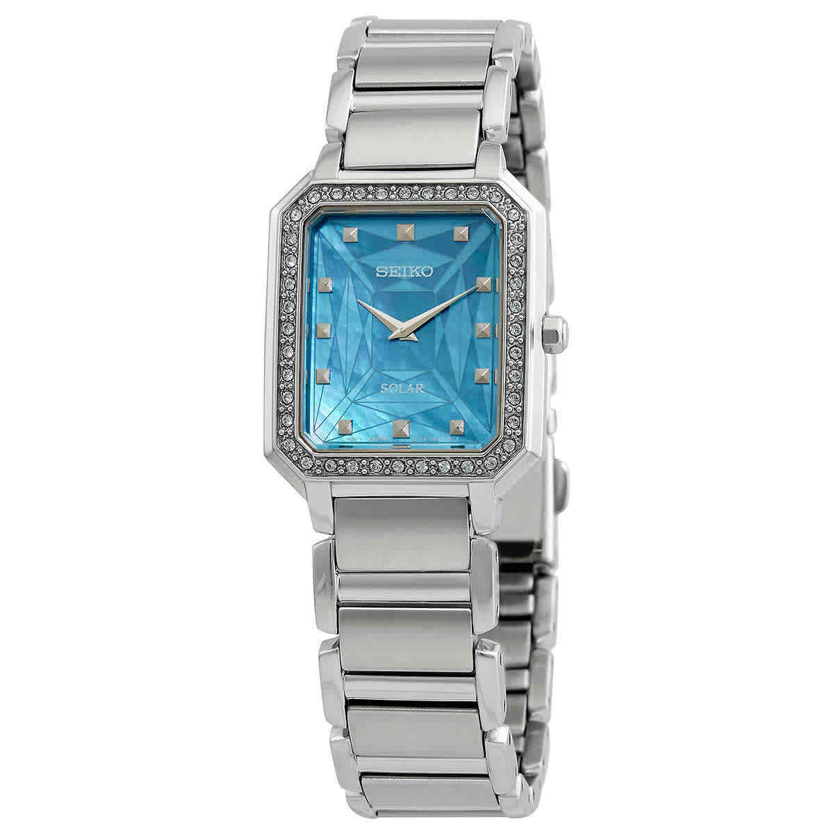Seiko SUP451P1 นาฬิกาผู้หญิง Discover More Solar Women's Watch
