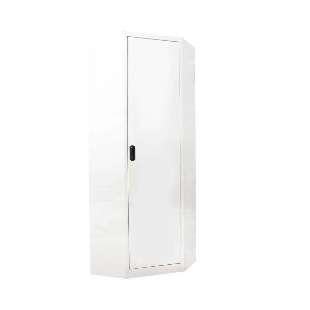 ตู้หนังสือเข้ามุม KIOSK บานเปิดทึบ