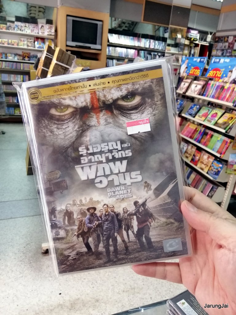dvd หนัง dawn of the planet of the apes รุ่งอรุณแห่งอาณาจักรพิภพวานร thai