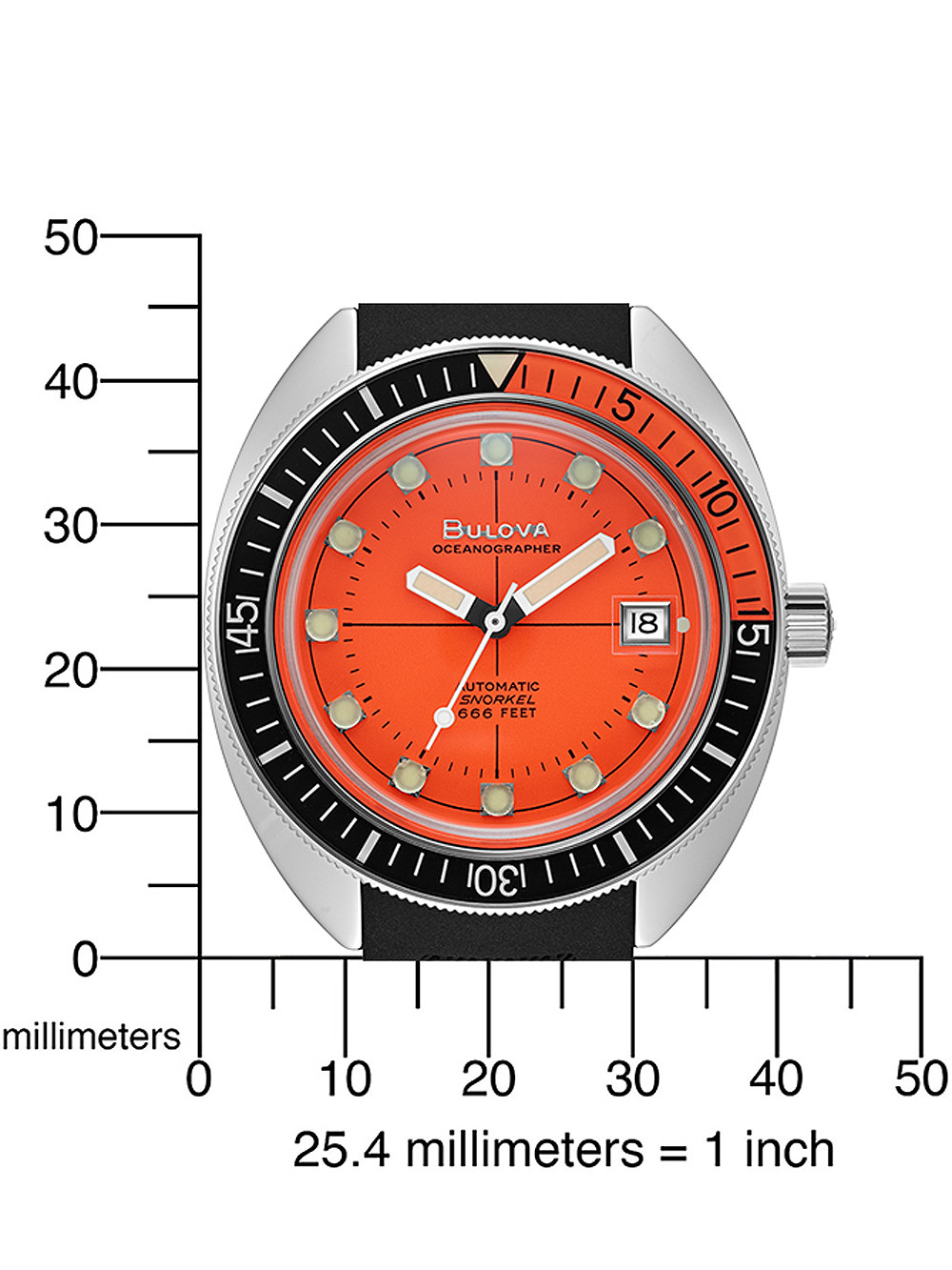 Bulova 96B350 นาฬิาผู้ชาย Oceanographer Automatic Men's Watch