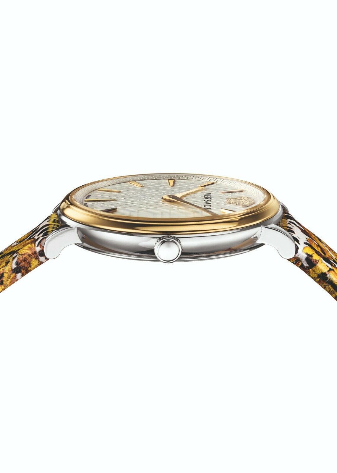 Versace VBP120017 นาฬิกาผู้หญิง V-Circle Quartz Women's Watch