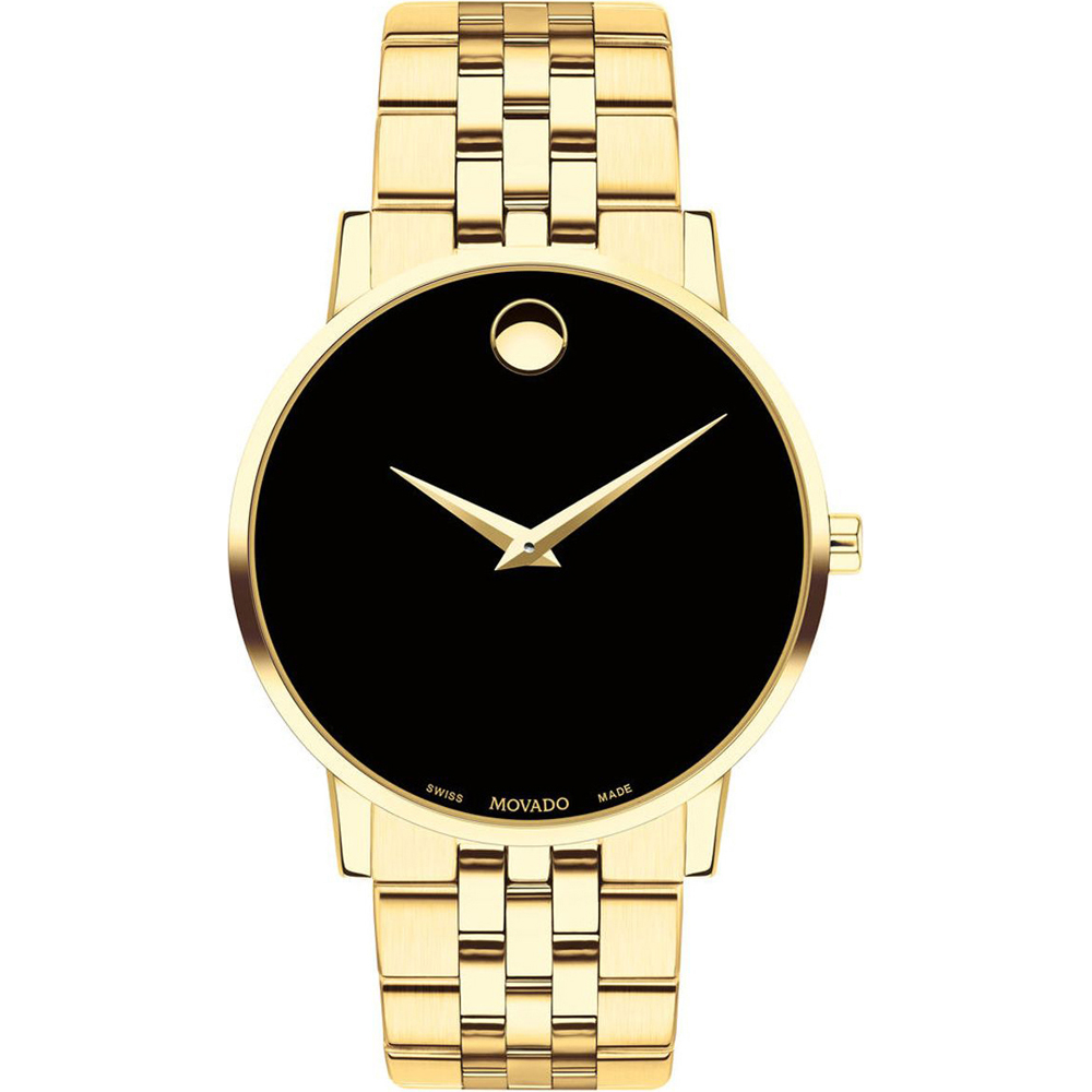 Movado 0607203 นาฬิกาผู้ชาย Museum Quartz Men's Watch