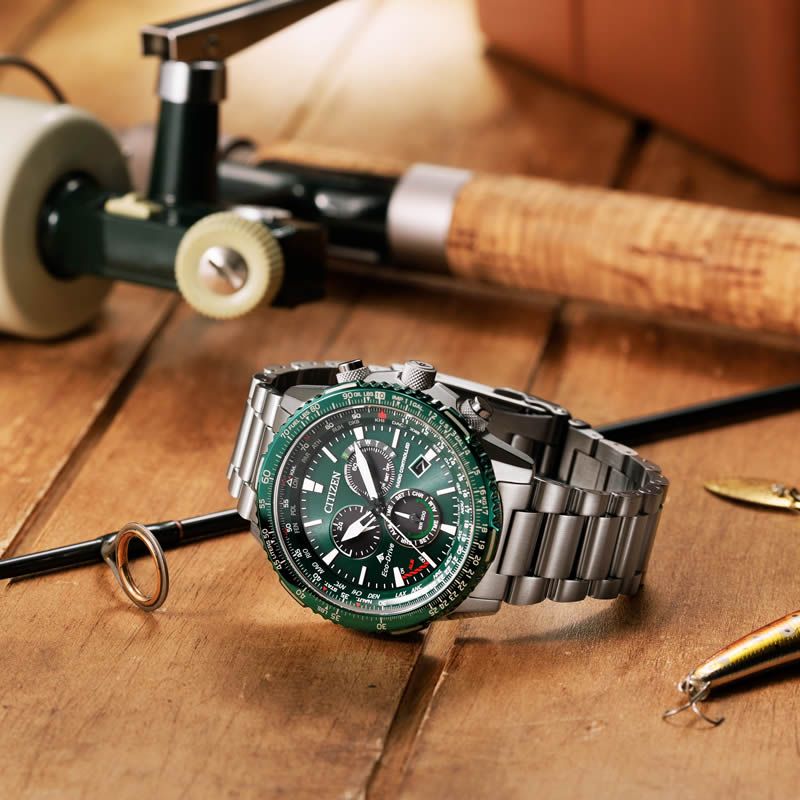 Citizen CB5004-59W นาฬิกาผู้ชาย Promaster Radio-Controlled Eco-Drive Men's Watch