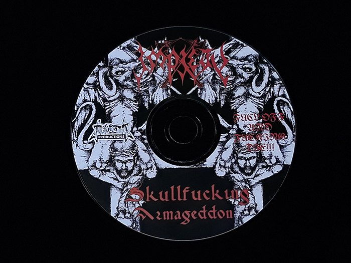 IMPIETY 'Skullfucking Armageddon' CD