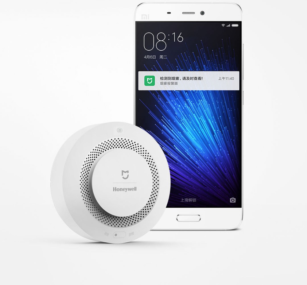 Xiaomi Honeywell Smoke Alarm Detector - เซ็นเซอร์ตรวจจับควันหรือไฟไหม้ (BLE Mesh) (CN)
