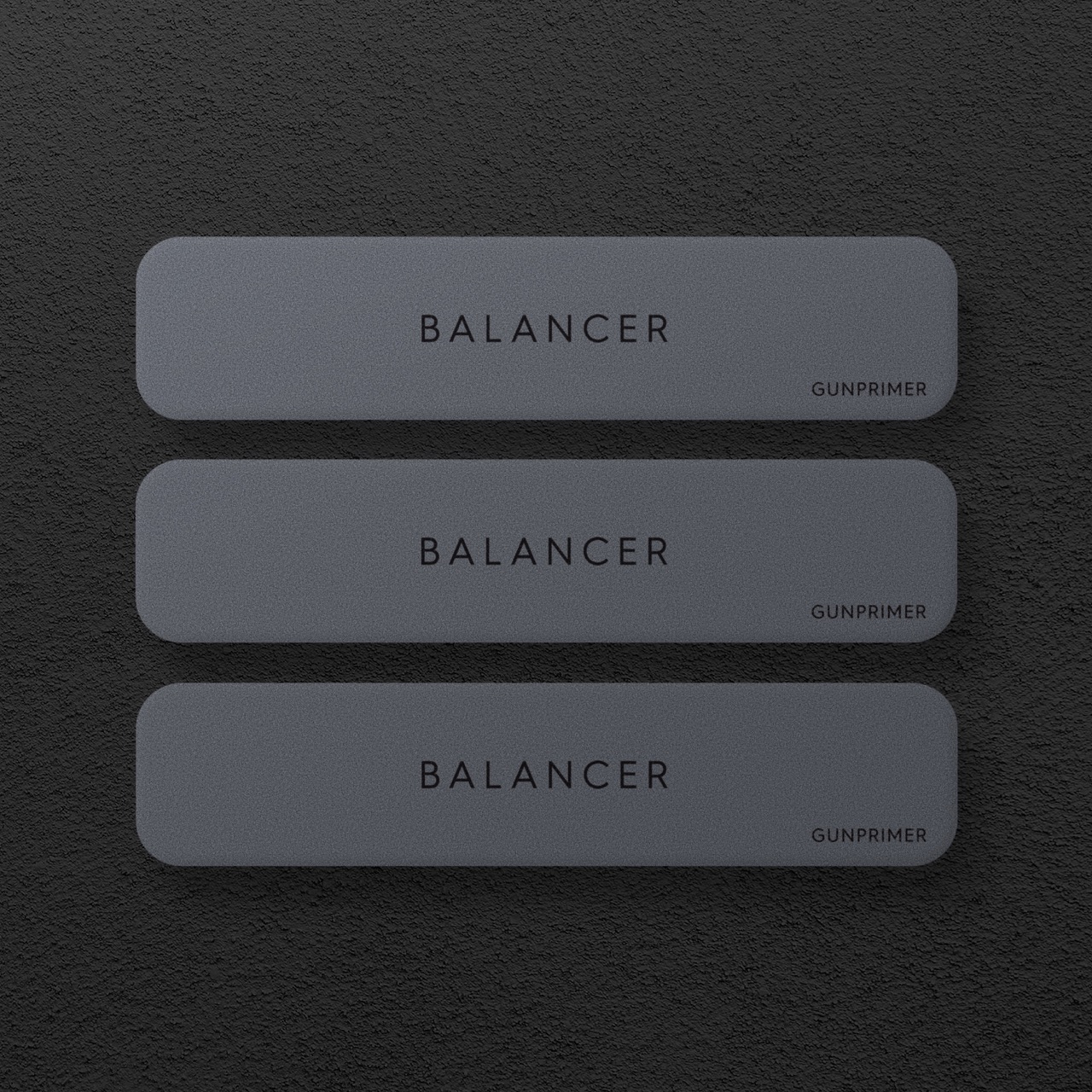 GUNPRIMER - BALANCER GRAY [Fine Grit / 3ea]