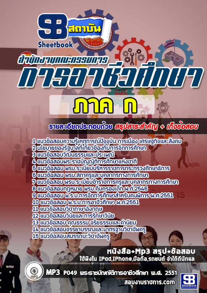 #แม่นๆ แนวข้อสอบ ครูอาชีวศึกษา (สอศ.) อัปเดตใหม่ 2568
