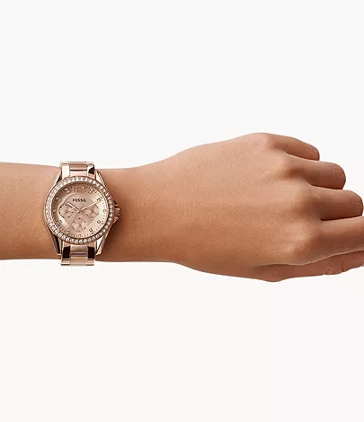 Fossil ES2811 นาฬิกาผู้หญิง Riley Women's Watch