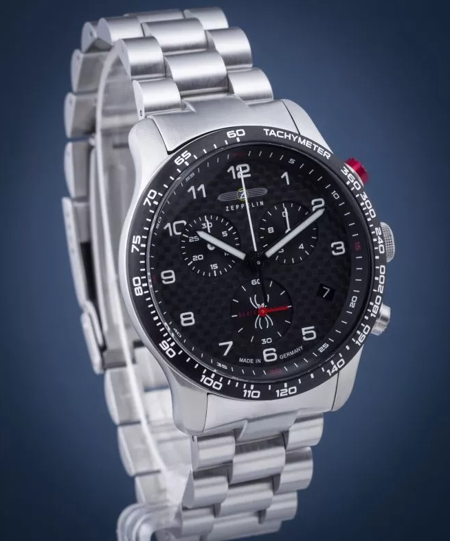 Zeppelin 7294M-4 นาฬิกาผู้ชาย Night Cruise Chronograph Quartz Limited Men's Watch