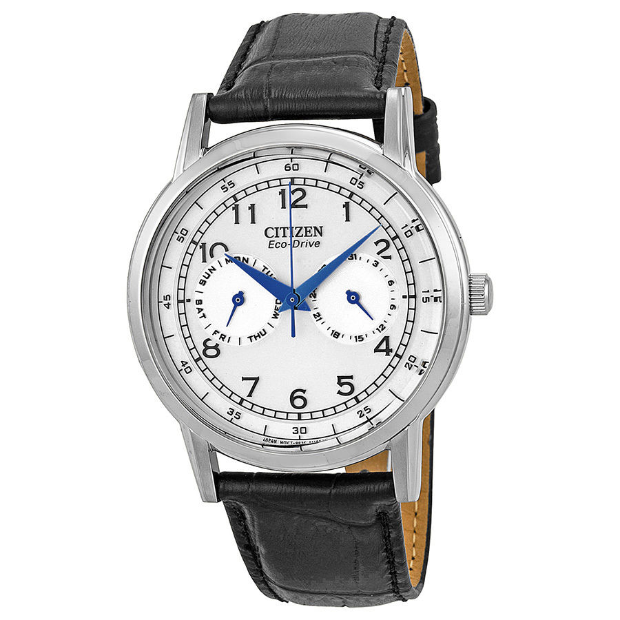 Citizen AO9000-06B นาฬิกาผู้ชาย Eco-Drive Multi-Dial Calendar Men's Watch