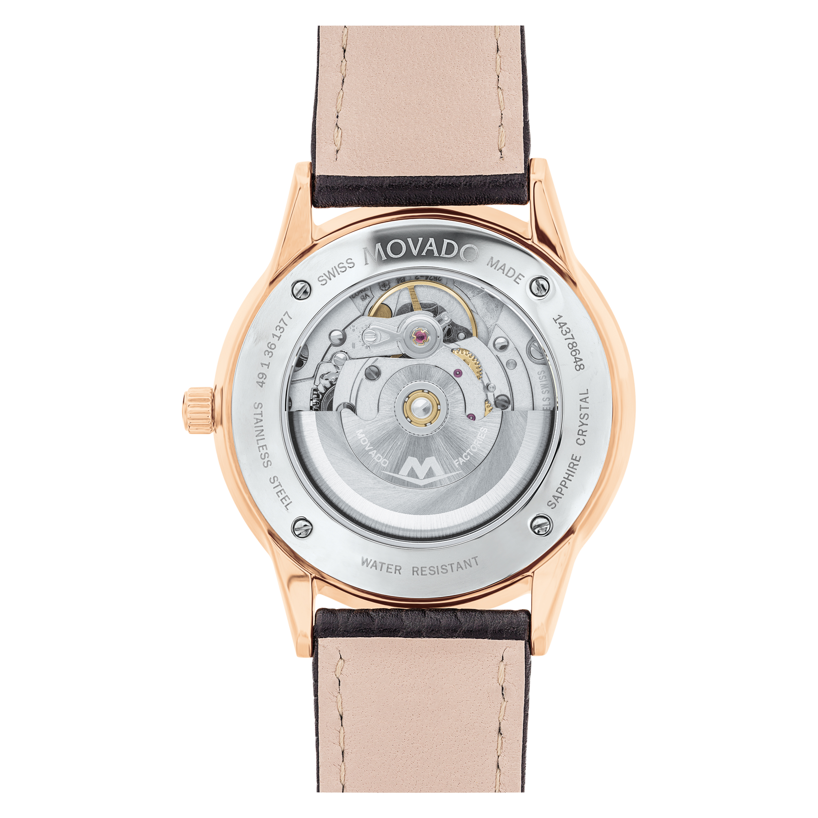 Movado 0607457 นาฬิกาผู้ชาย 1881 Automatic Men's Watch