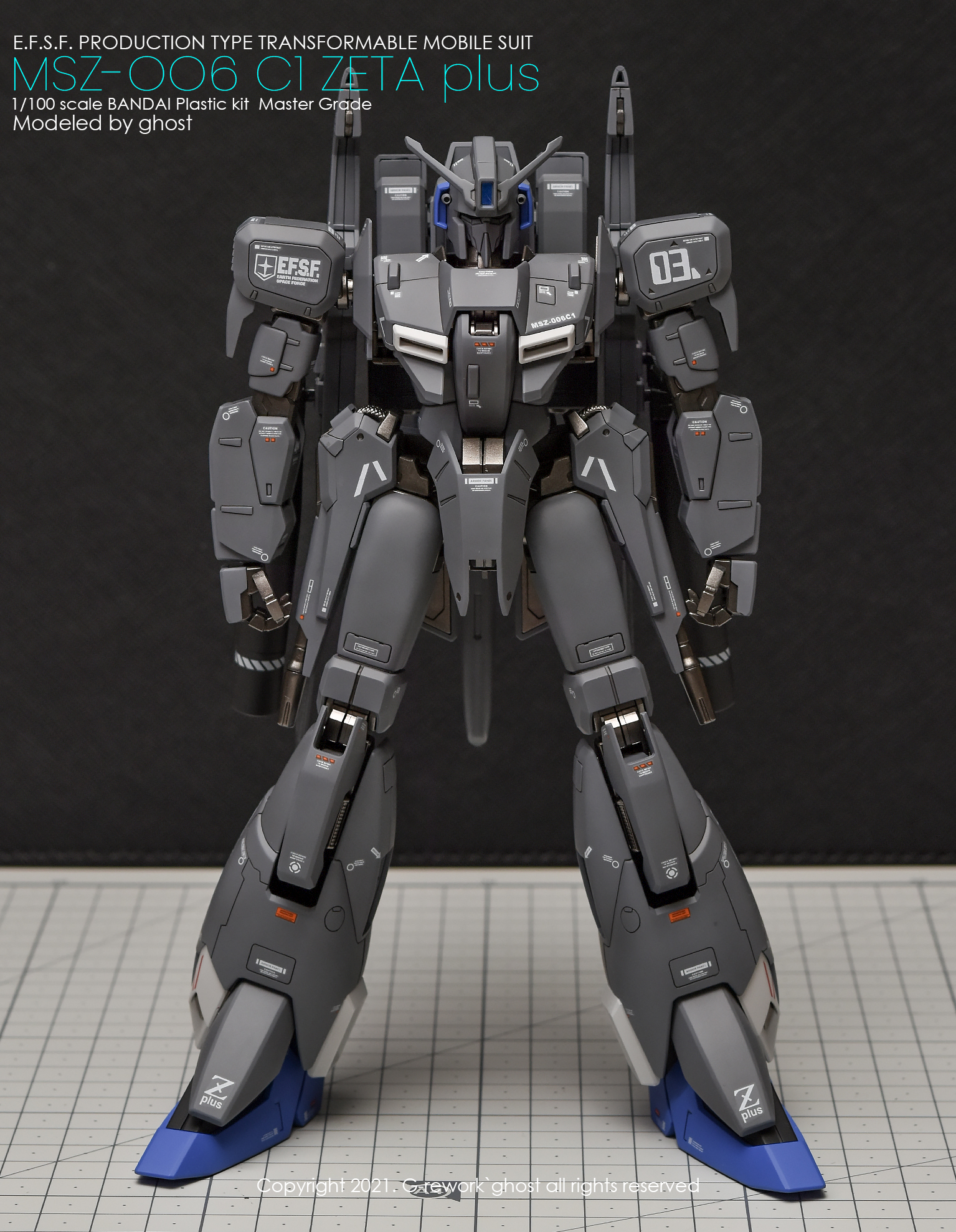 G-REWORK CUSTOM DECAL MG 1/100 ZETA PLUSE