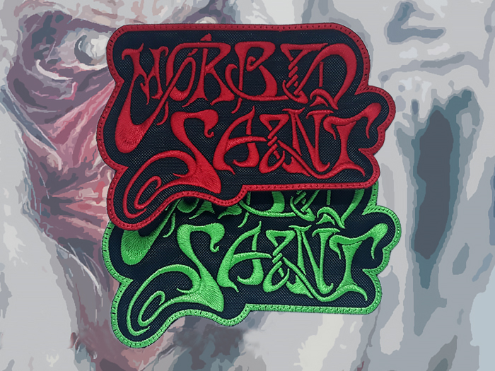 MORBID SAINT 'Logo' Embroidered Patches อาร์มแบบปัก
