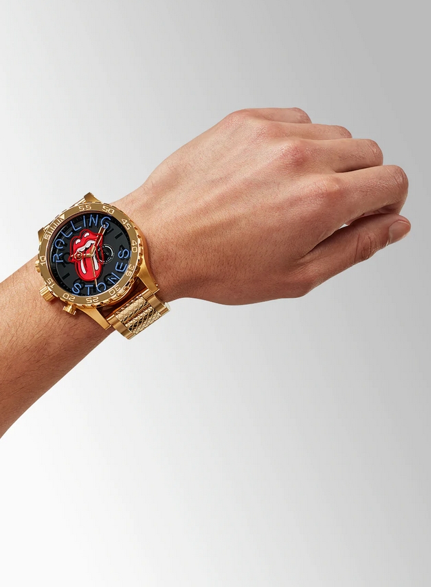 Nixon A1355-513-00 นาฬิกาผู้ชาย Rolling Stones 51-30 Chrono Quartz Men's Watch