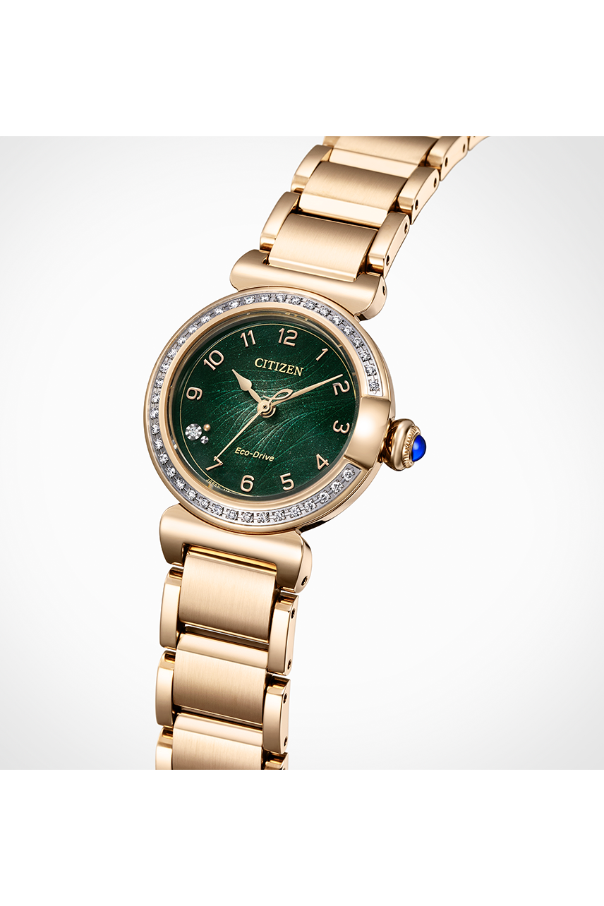 Citizen EM1123-62X นาฬิกาผู้หญิง Citizen L Mae Diamond: 40 Pcs Women's Watch