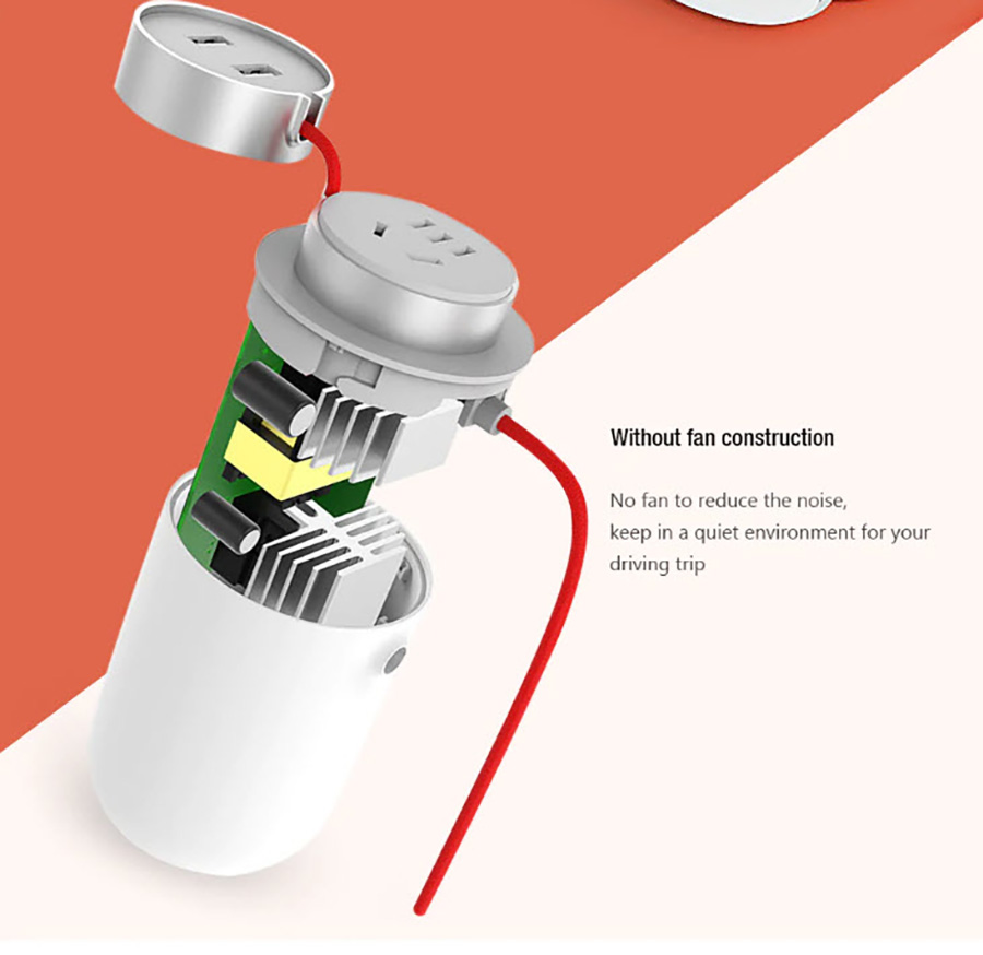 Xiaomi Mijia Car Inverter - ตัวแปลงไฟในรถยนต์