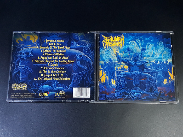 DEHUMAN REIGN'Descending Upon The Oblivious' CD