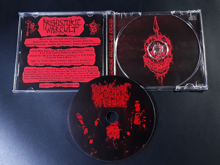 PREHISTORIC WAR CULT'Under the Sign of the Red Moon' CD