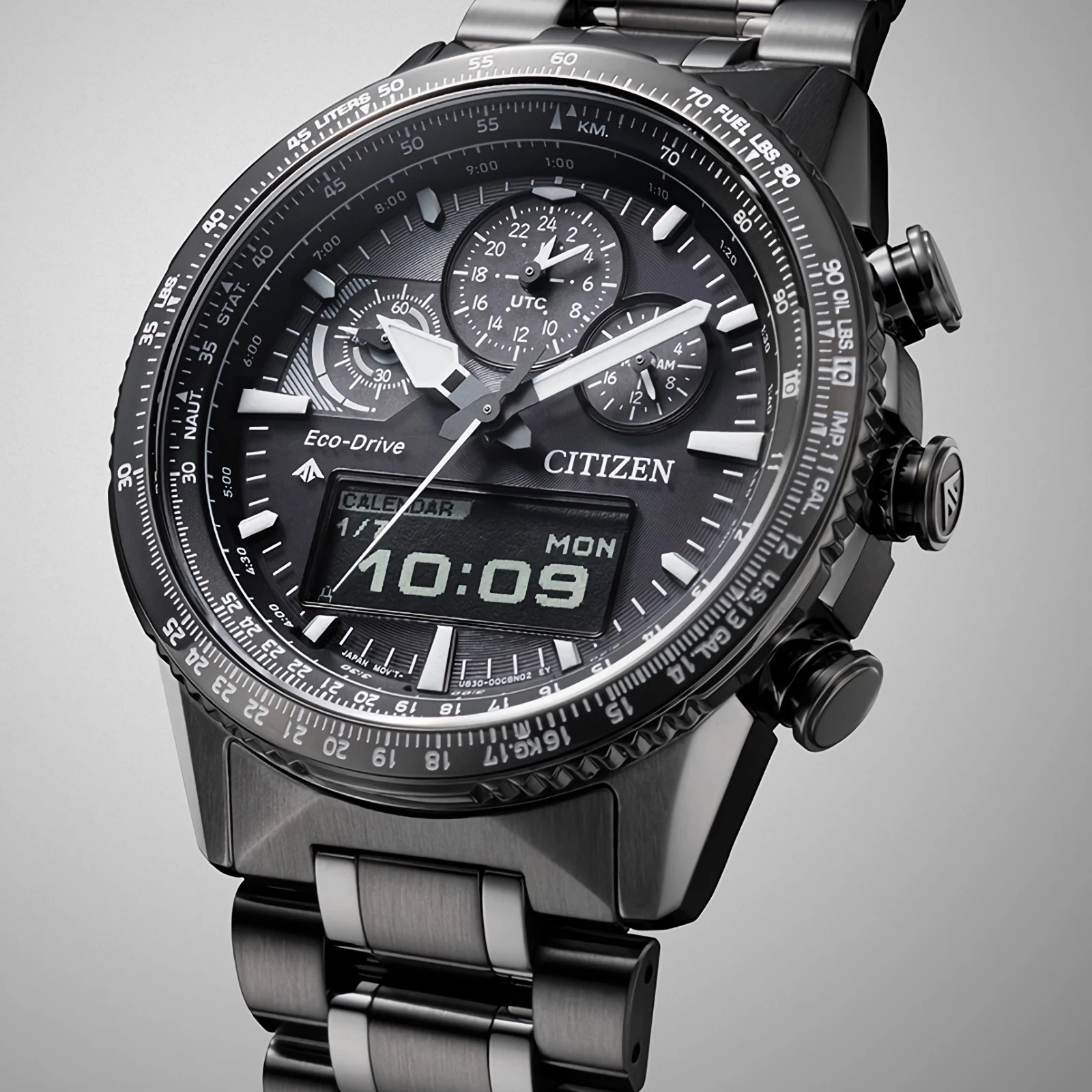 Citizen JV2005-58E นาฬิกาผู้ชาย Promaster Skyhawk Eco-Drive Men's Watch