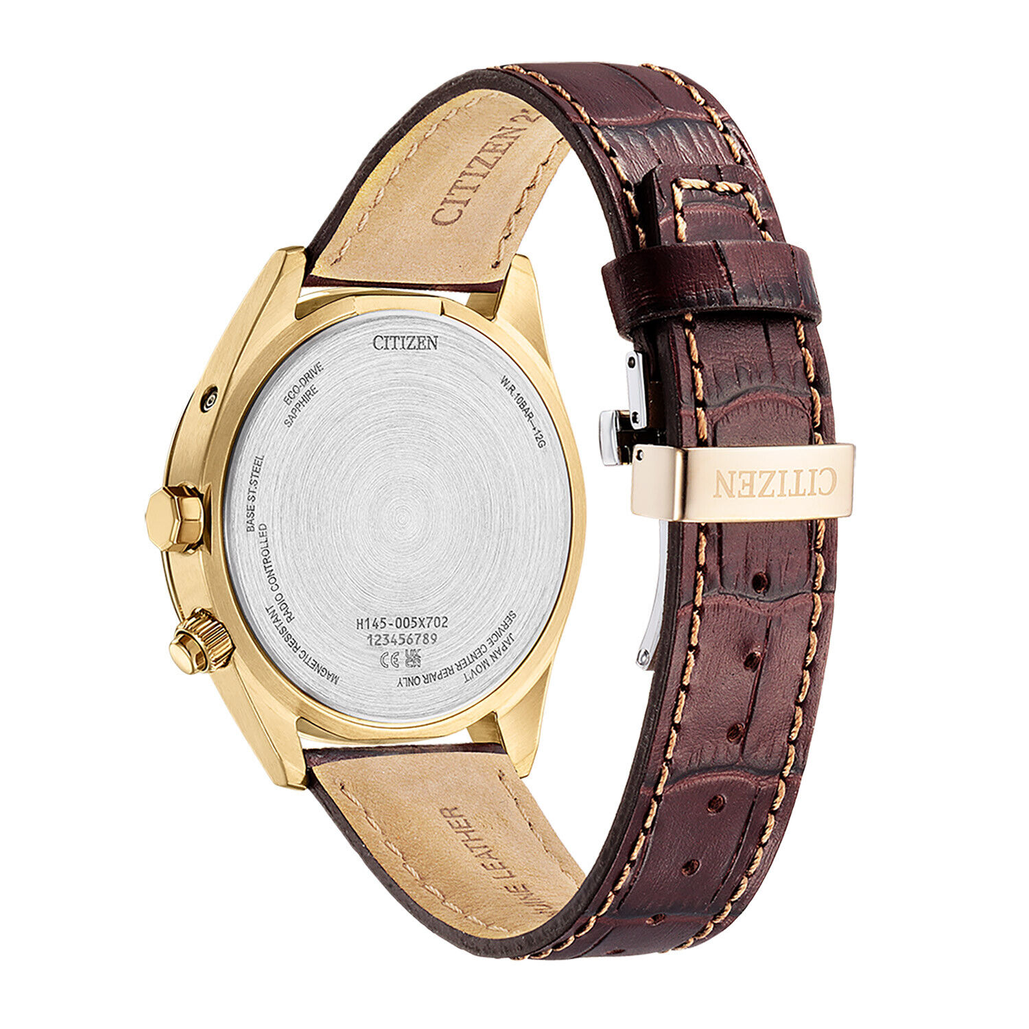 Citizen CB0273-11H นาฬิกาผู้ชาย Eco-Drive Perpetual World Time GMT Men's Watch