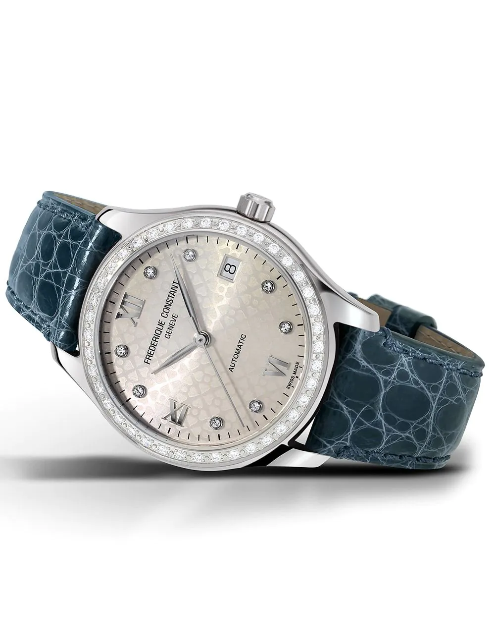 Frederique Constant FC-303LGD3BD6 นาฬิกาผู้หญิง Diamond Automatic Women's Watch