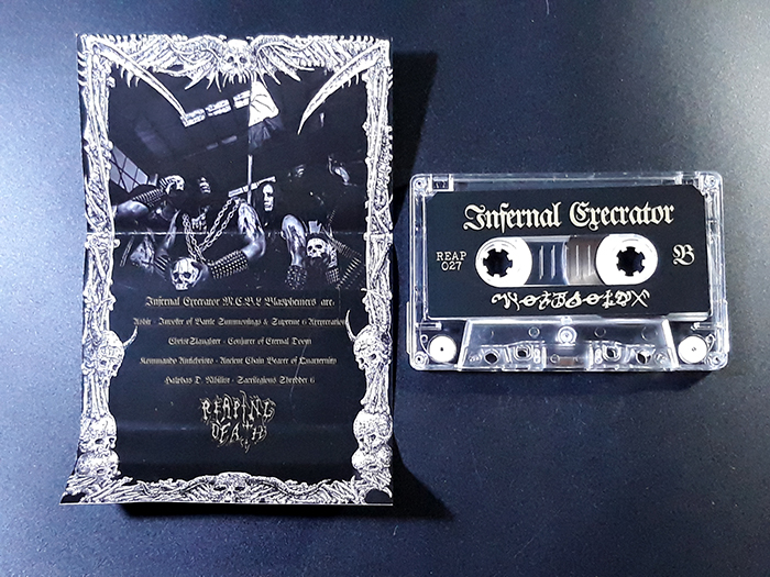 INFERNAL EXECRATOR 'Diabolatry' Tape (Reaping Death record version)
